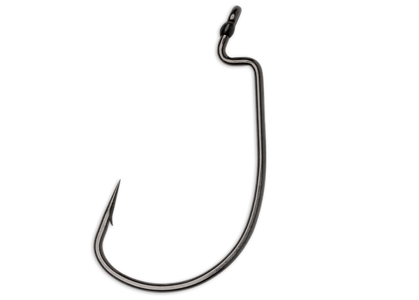 Vmc Fastgrip Wide Gap Worm Hook #5/0, Black Nickel