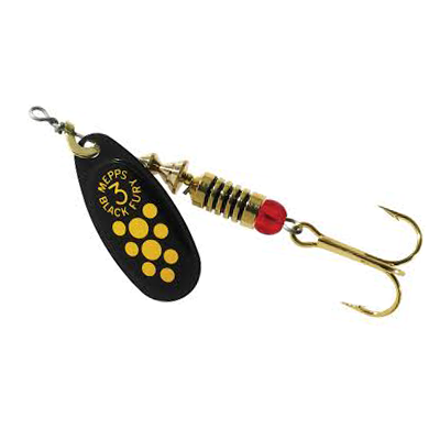 Robinson Wholesale Mepps 1/2 oz Gold Brown Aglia Lure - B5ST-G