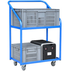 Bespoke Power Pack Moving Two Tier Trolley