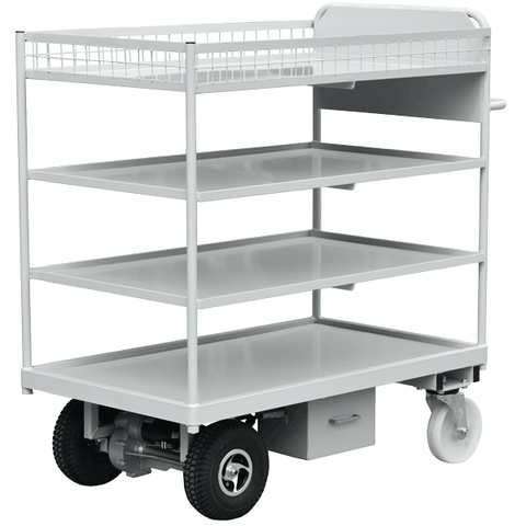 Powered Shelf Trolley for The League Of Friends