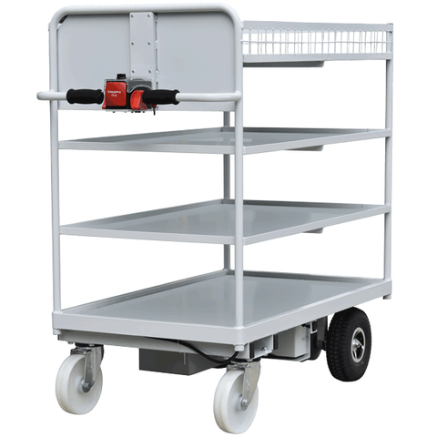 Powered Shelf Trolley for The League Of Friends