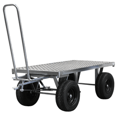 galvanised heavy duty turntable trolley