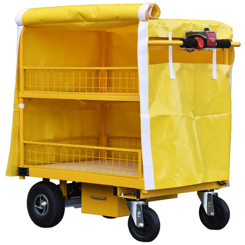 Roll Up Powered Trolley Cover