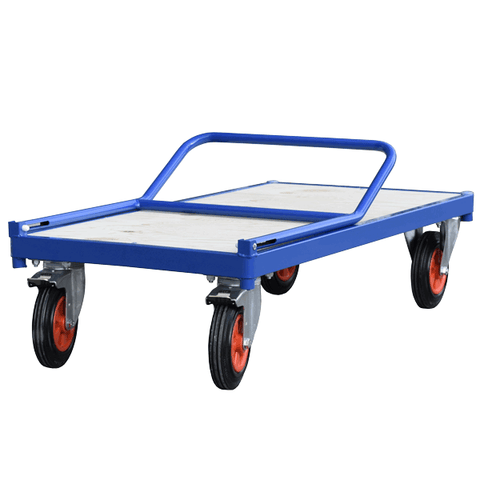 folded up flatbed trolley