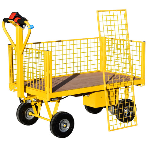 Powered Turntable Trolley for VM Ware