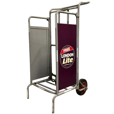 Folding News Stand Trolley