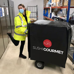 Sushi Gourmet Food Service Trolley