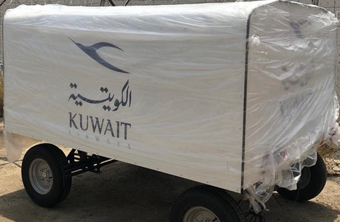 Kuwait Airport Baggage Trailer