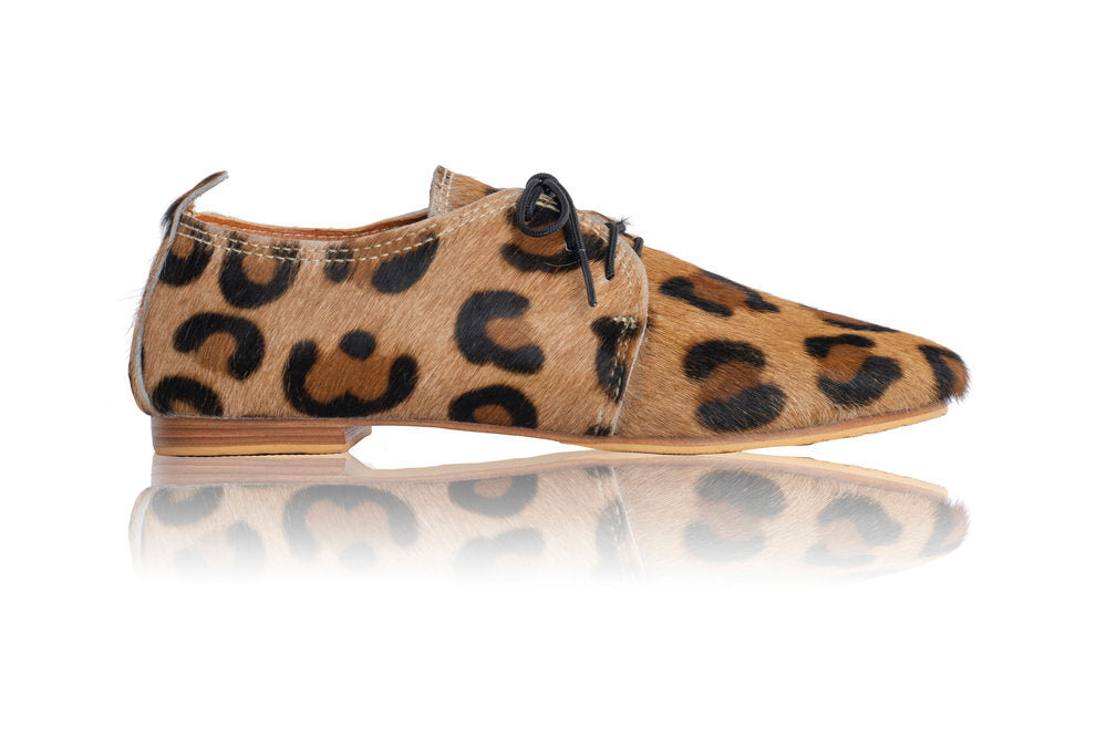 leopard brogues