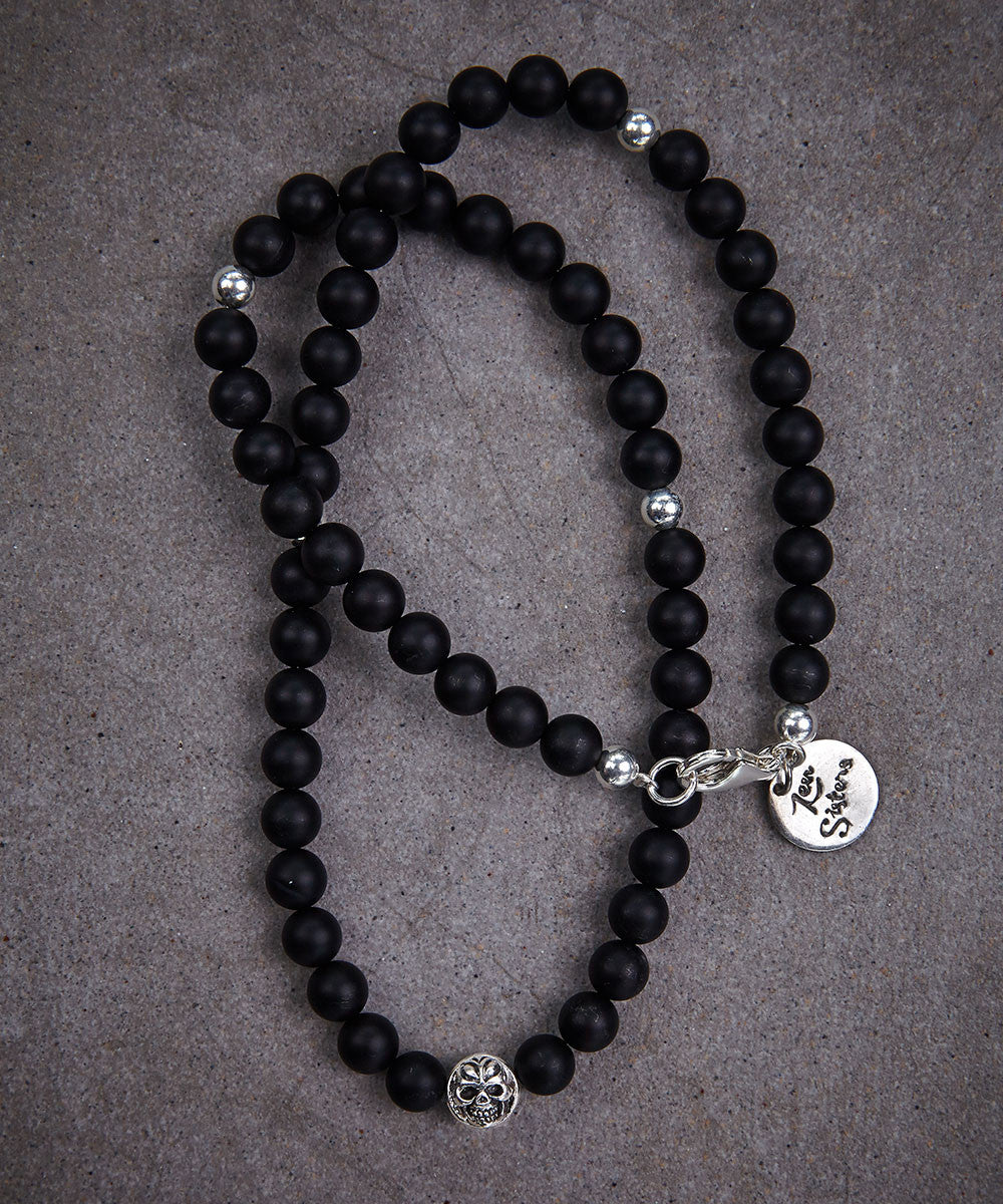 skull bead necklace