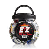 EZ Splitz Retail Display Multi color blunt splitters