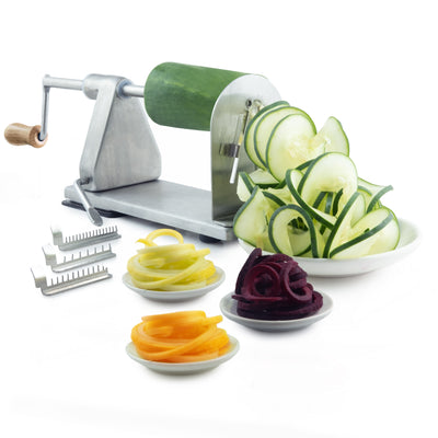  POP AirFry Mate, Commercial Grade Stainless Steel French Fry  Cutter, Vegetable and Potato Slicer, 2 Blade Sizes, Non-Slip Suction Base,  Perfect for Air Fryer (Not for Sweet Potatoes) : Home 