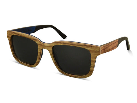 Holz Sonnenbrille Léon, Holz Gemacht