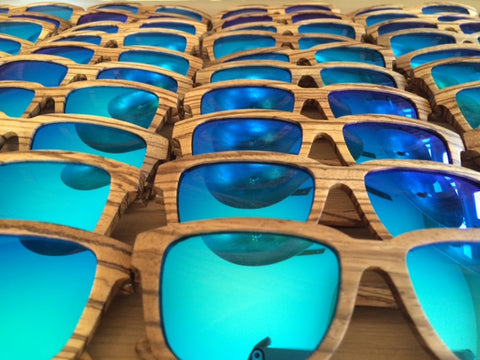 Hölzerne Sonnenbrille Nevada, Wooden Made