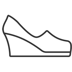 Lineart Platform Heel