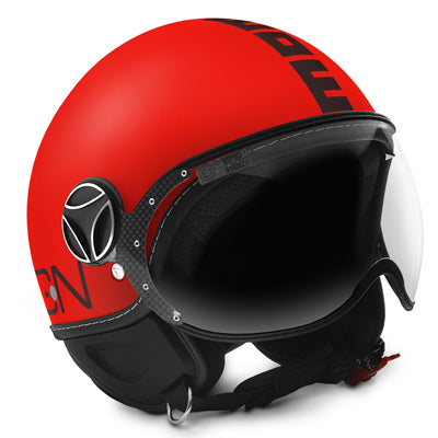 Helmet Momo Design Demi Jet Fgtr Classic Grey Matt