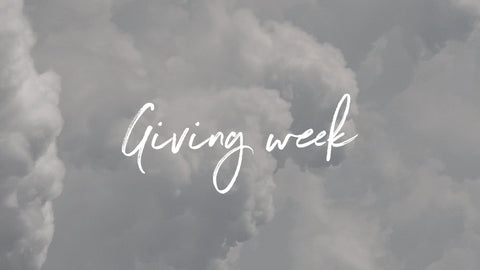 Giving week