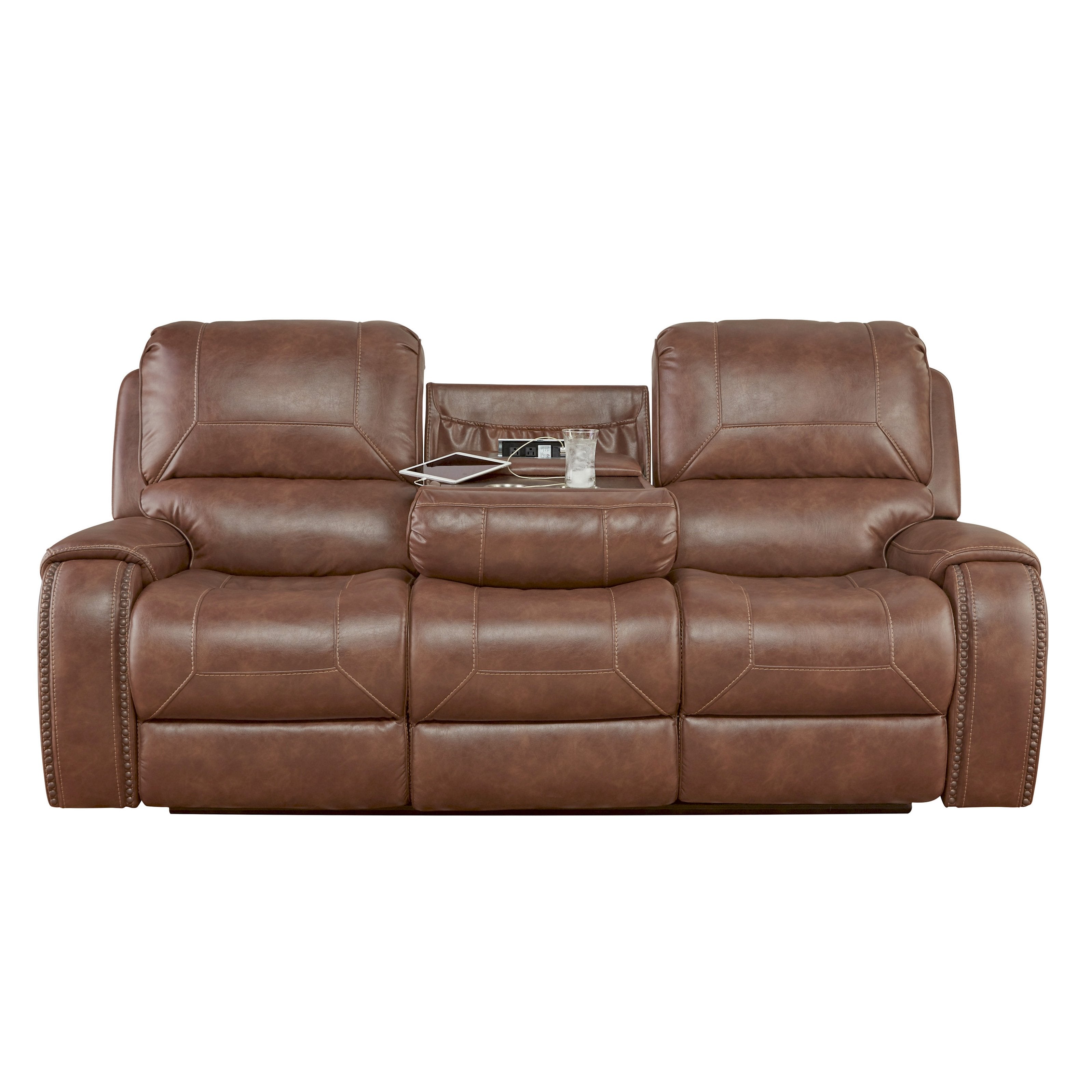 roundhill leather recliner