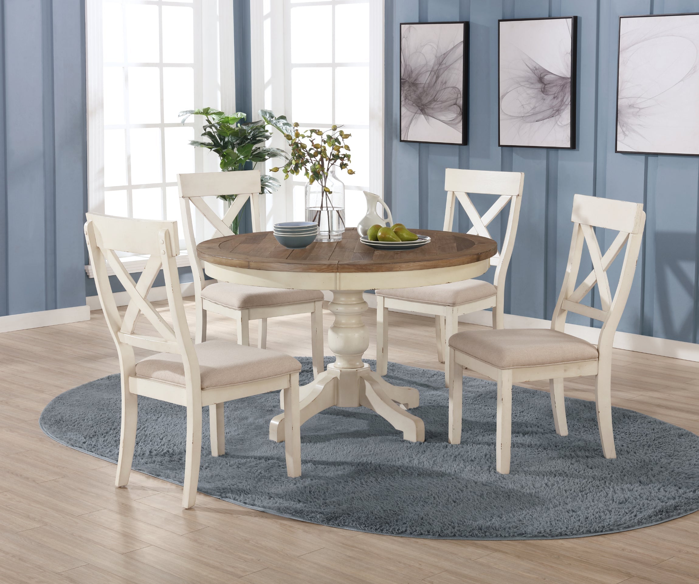 round dining set for 5