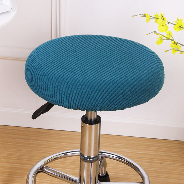 Bar Stool Covers, Stretch Round Chair Seat Cover,Chair Seat Slipcovers