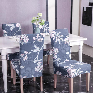 purple dining room chair covers