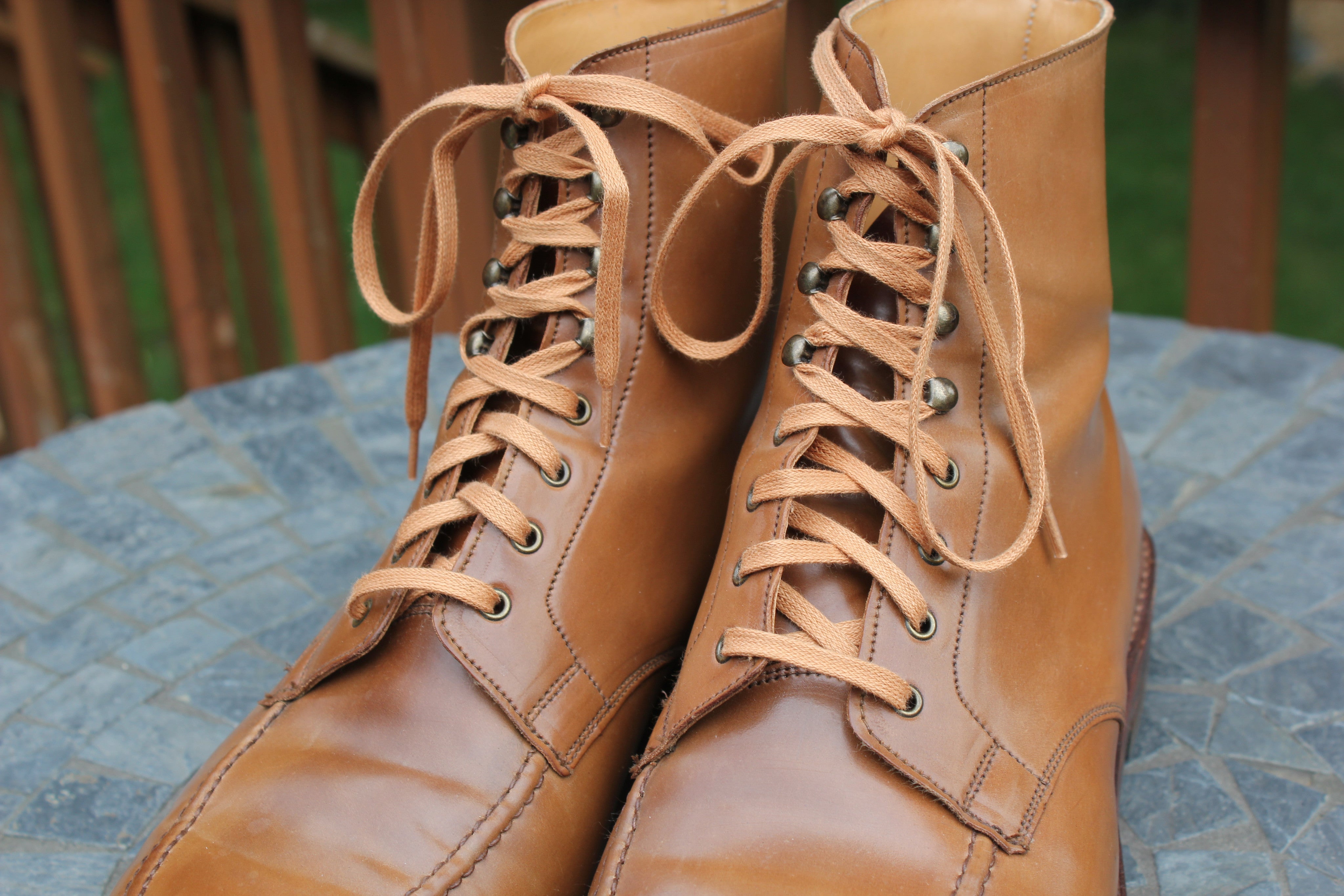 best flat waxed boot laces