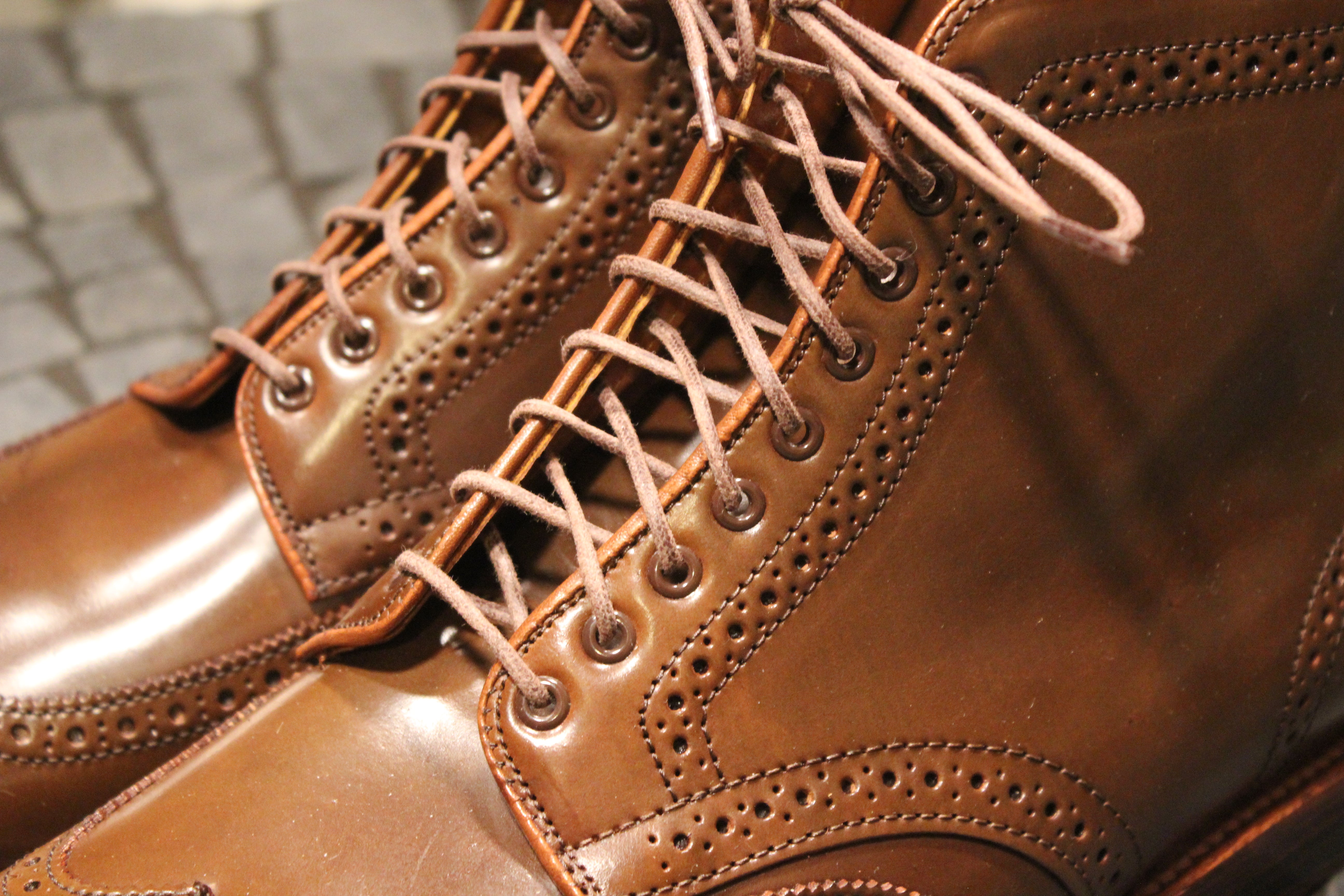 waxed boot laces