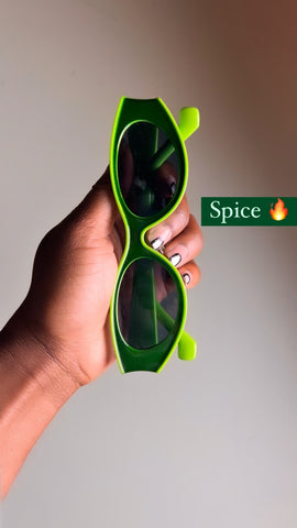 Spice - Green Sunglasses - Dani Joh Eyewear