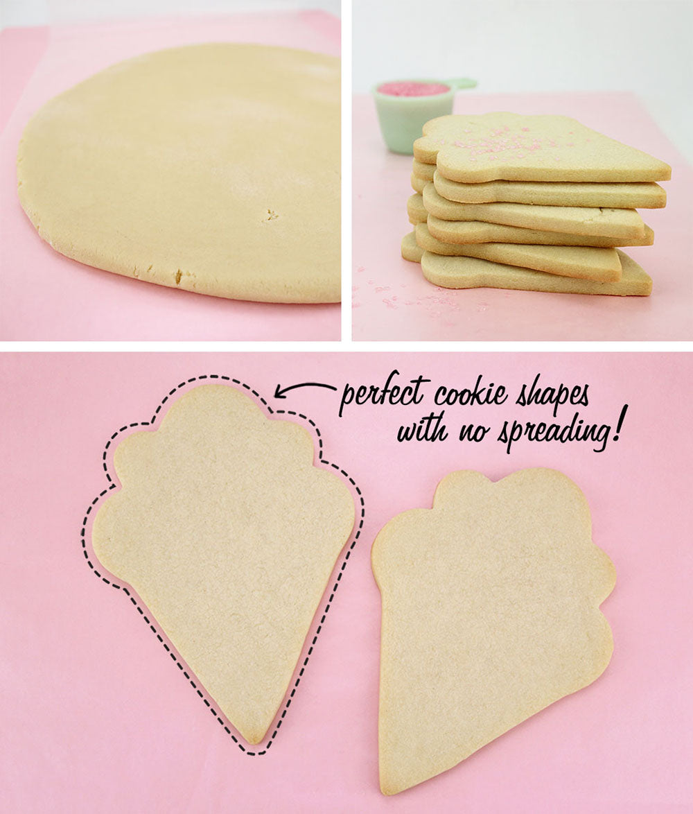 What is an easy recipe for roll-out sugar cookies?