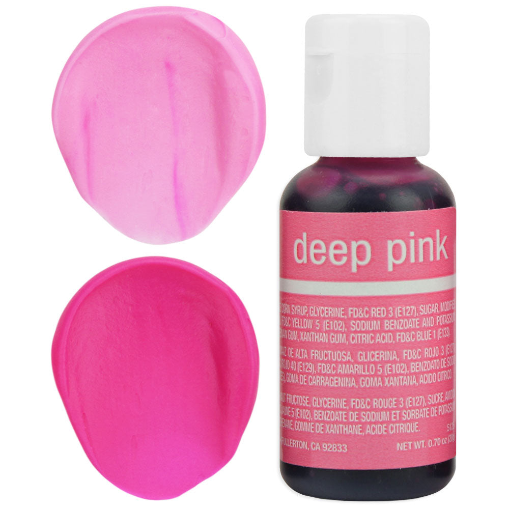 Deep Pink Chefmaster Gel Food Coloring Layer Cake Shop