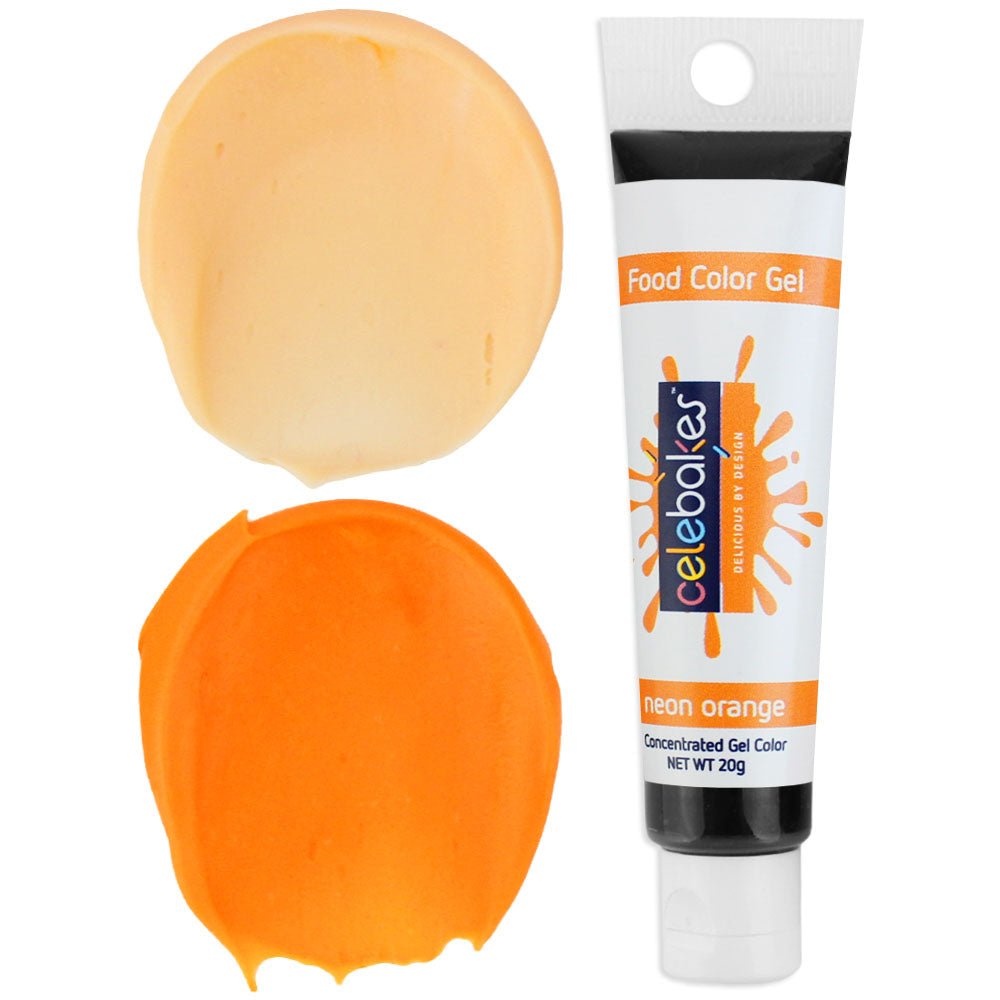 FOLIAY Water Based Food Color Neon Orange