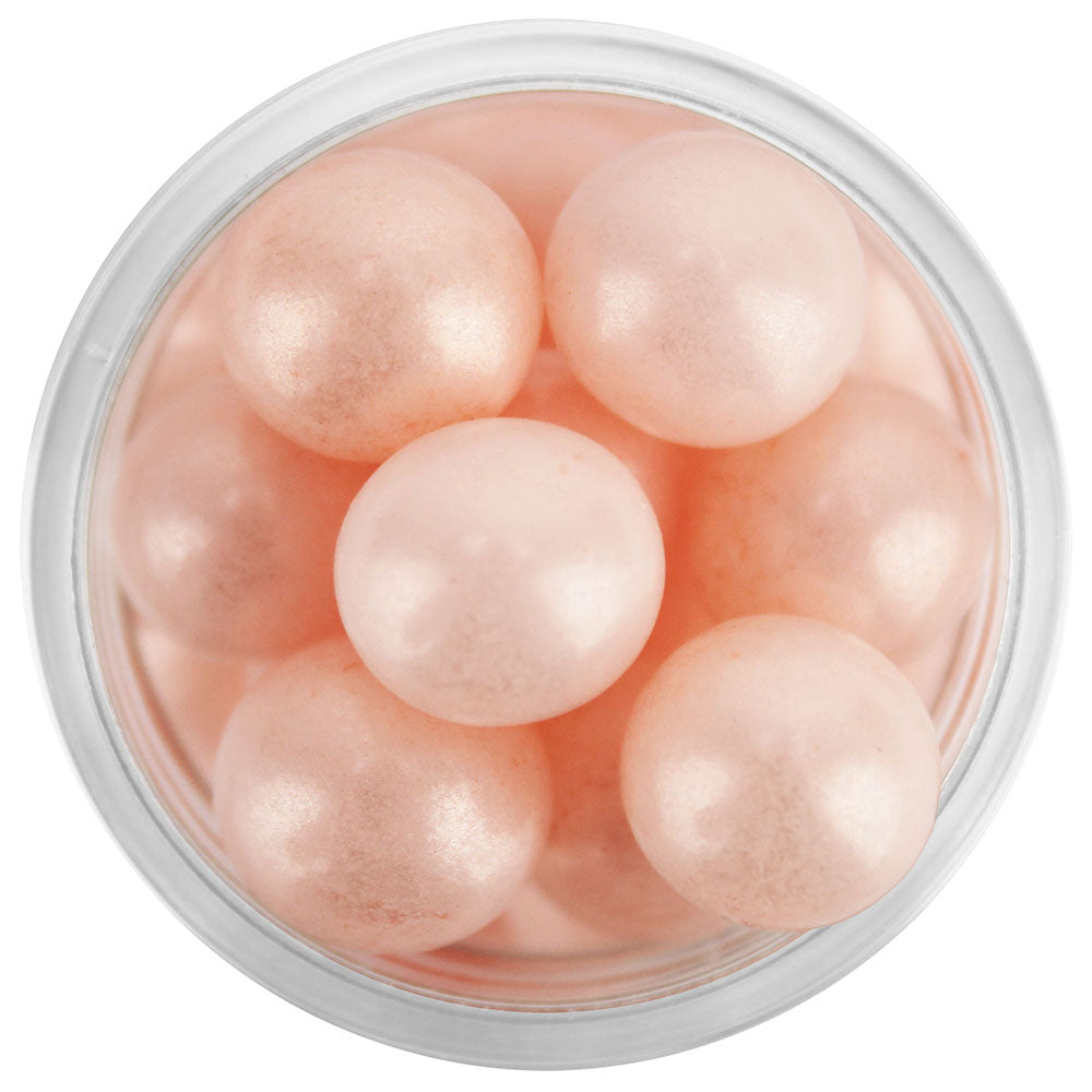 8mm Sugar Pearls Rose Gold 90g. Beautiful Rose Gold Edible Pearls