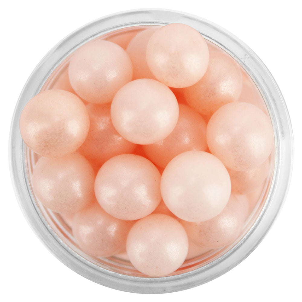 Pearly Ivory Pink Sugar Pearls 4MM