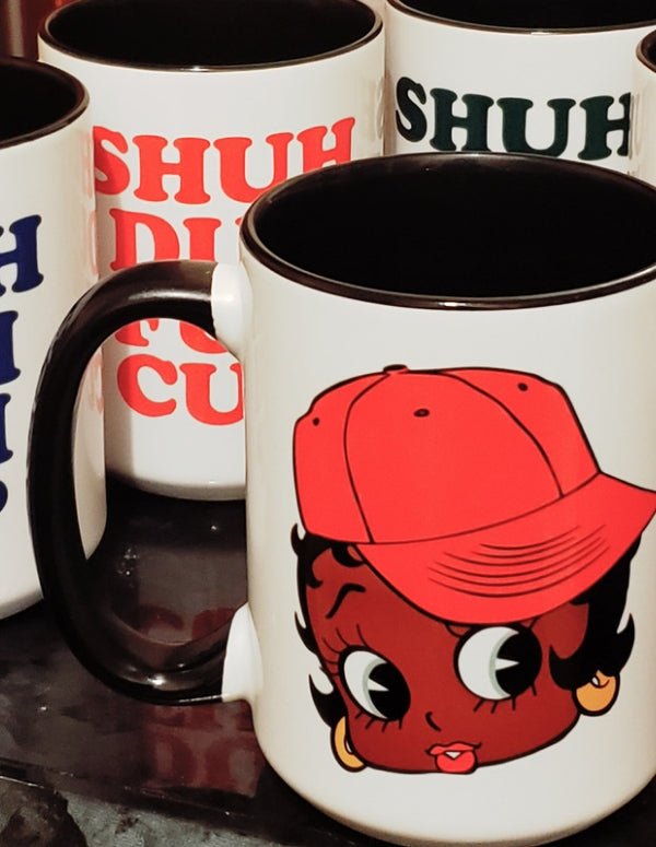 Universal Coffee Cup - Betty Boop - Red and White