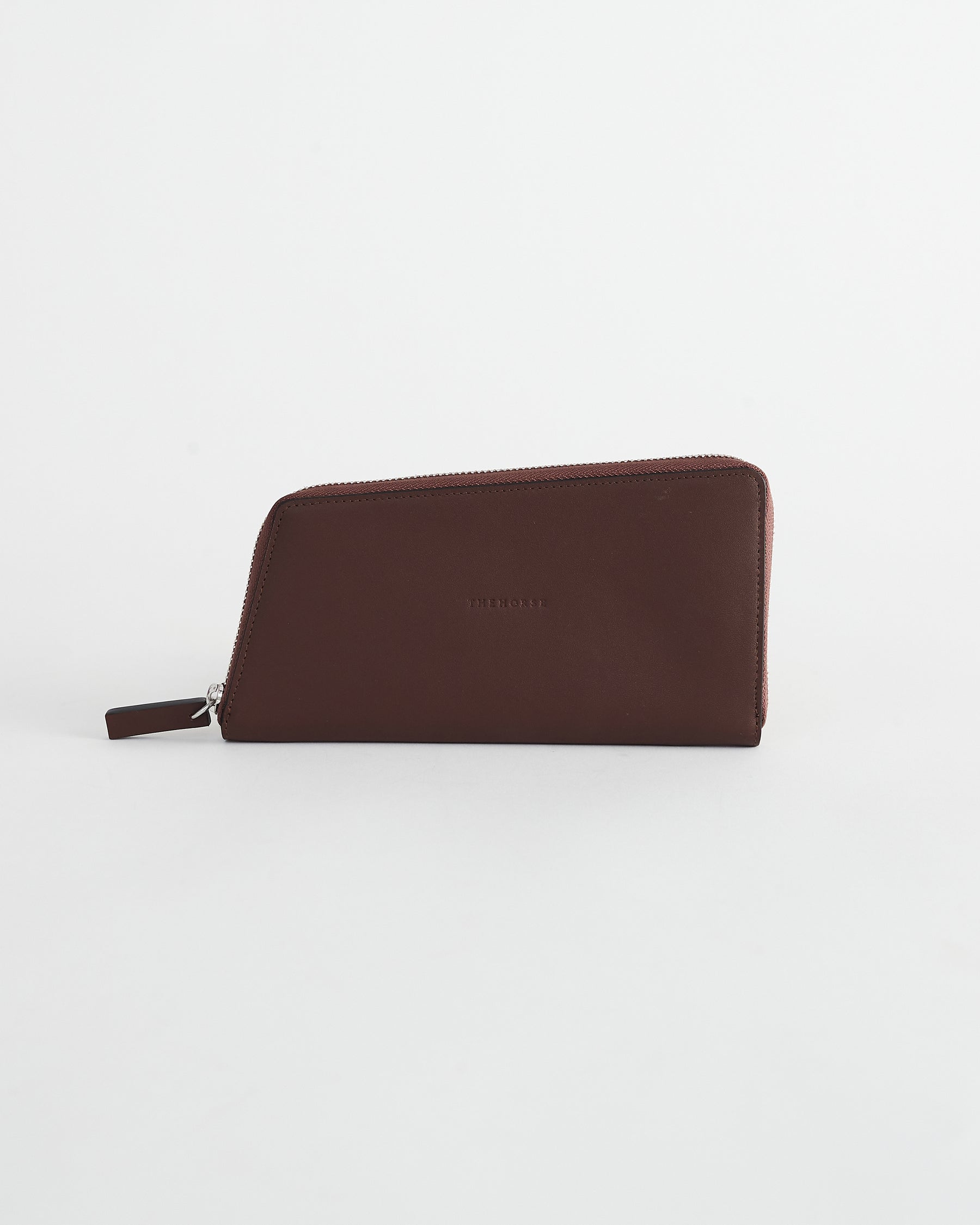 The Freddie Continental Large Zip Wallet in Black The Horse