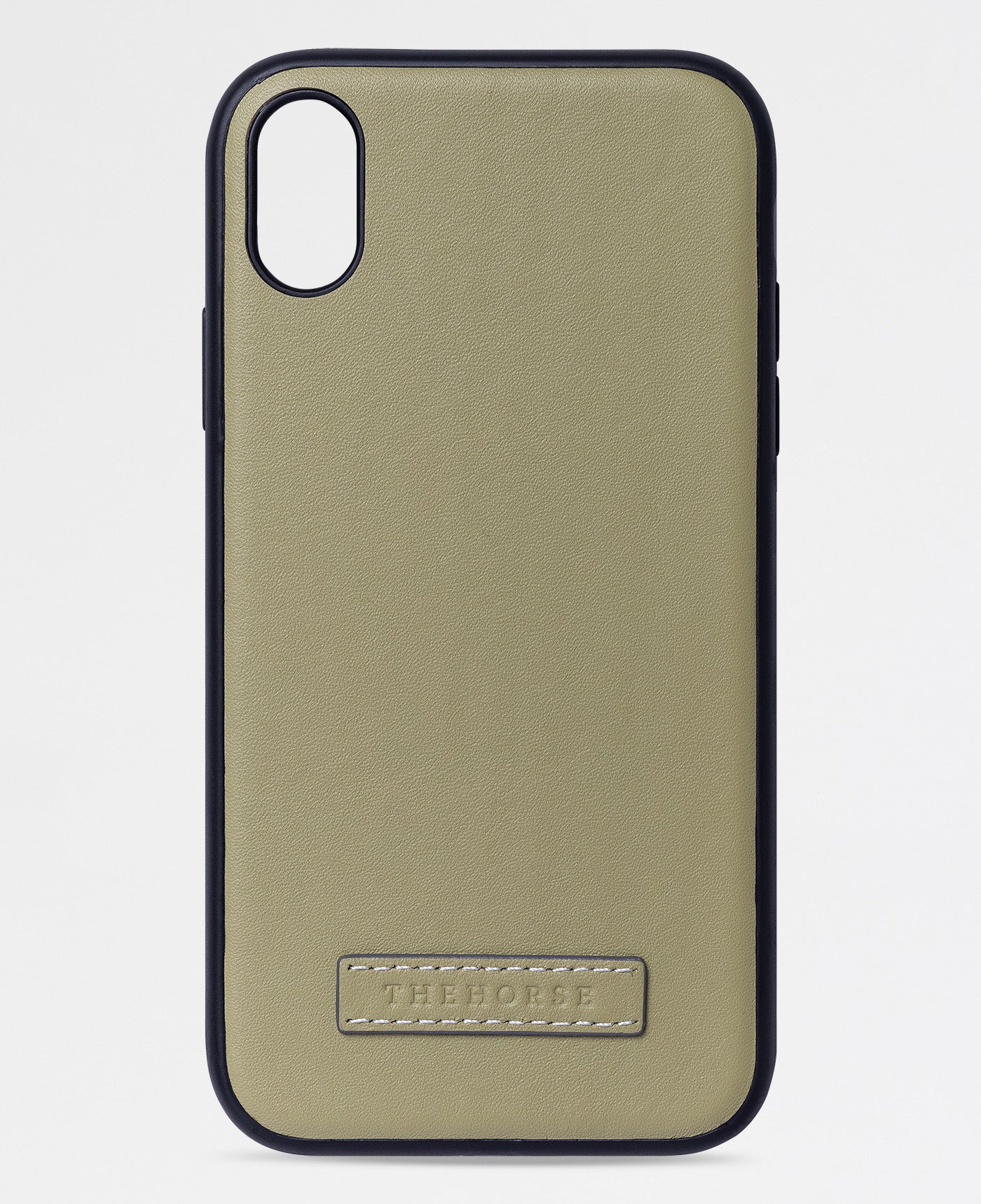 The Hybrid Leather iPhone XR Cover in Apple Green | The Horse