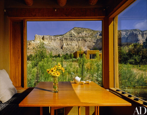 Georgia O’Keeffe’s Abiquiú house in New Mexico