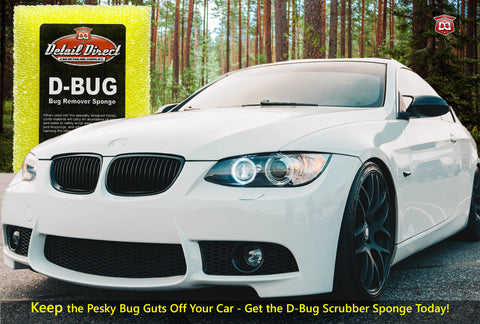 Keep Your Car Free of Pesky Bug Splatters with our D-Bug Scrubber Sponge
