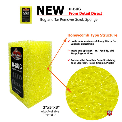 Unique D-Bug Scrubber Sponge