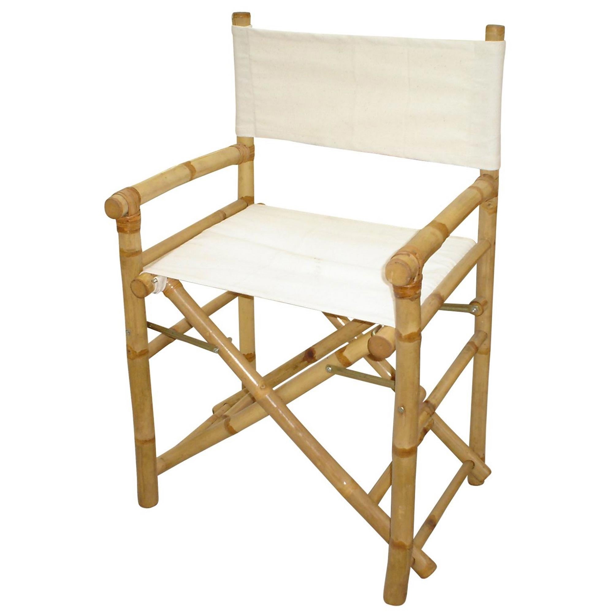 directors chair bamboo