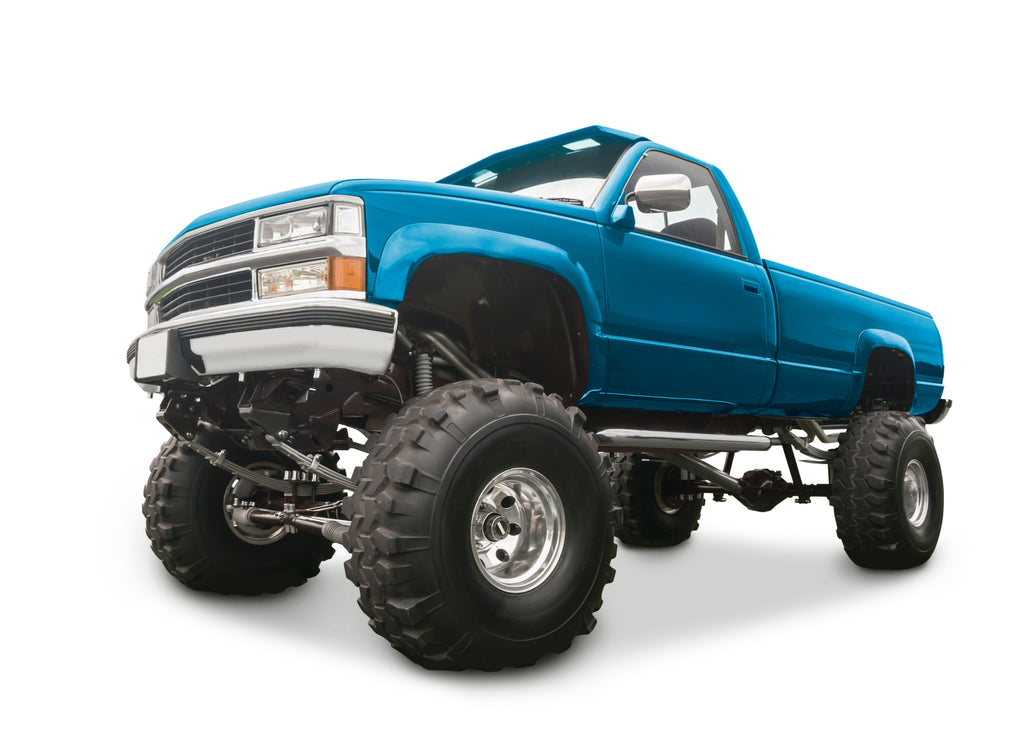 lifted truck suv lift kit off-roading high suspension