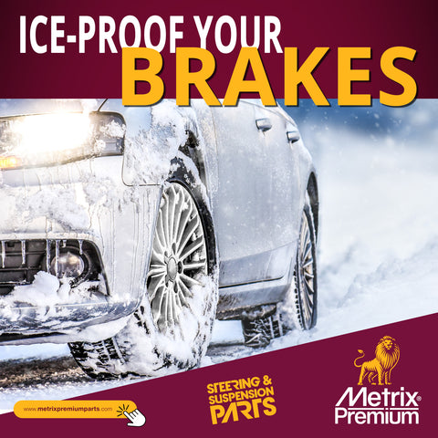 Ice Proof your brakes: winter driving confidence tips with metrix premium chassis parts brake rotors