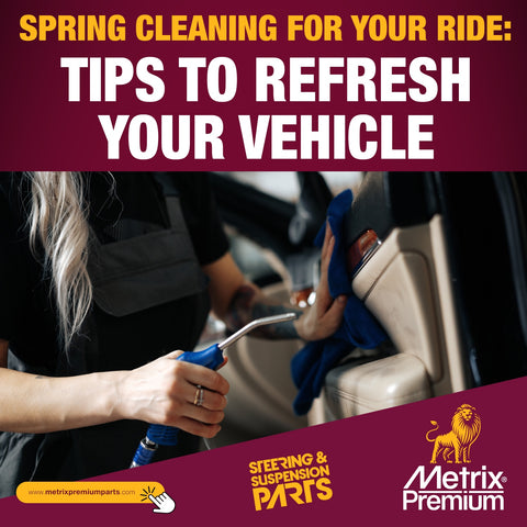 Blog Article about spring cleaning for your ride, tips to refresh your vehicle
