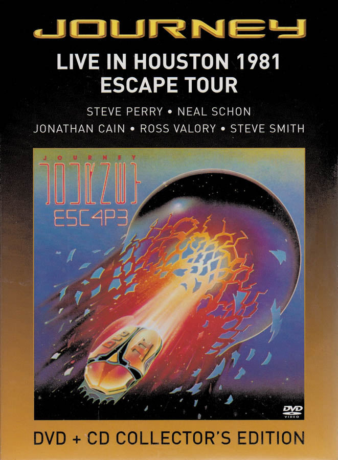 journey escape live in houston 1981