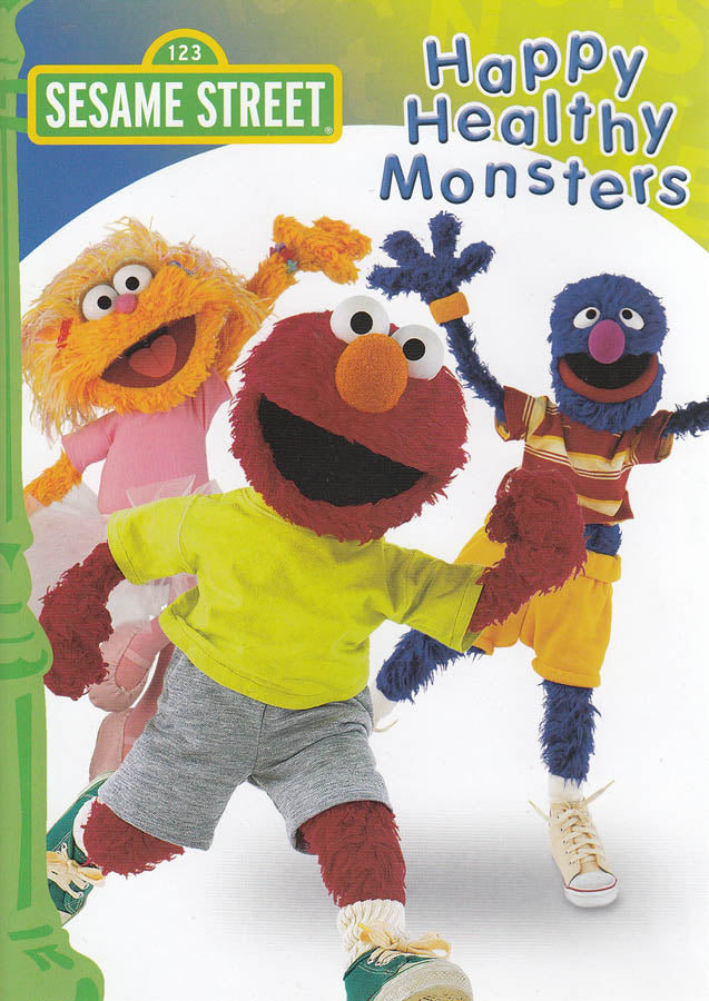 Happy Healthy Monsters - (Sesame Street) (Green Cover) on DVD Movie