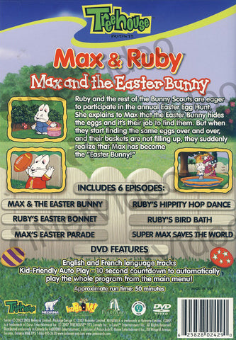 Max And Ruby - Max And The Easter Bunny On Dvd Movie