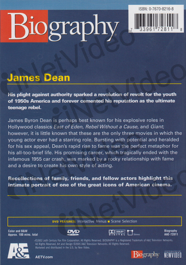 james dean biography movie