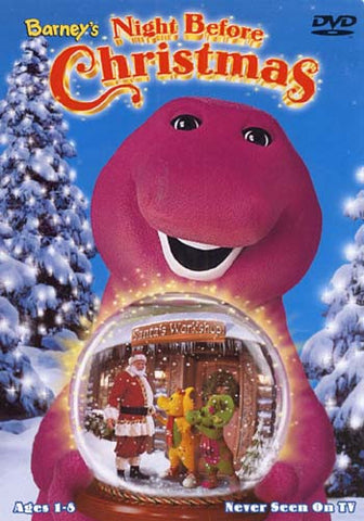 Barney s - Night Before Christmas (Canada Version) on DVD Movie