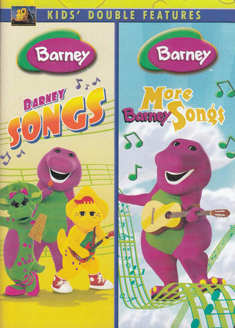 Barney (Barney Songs / More Barney Songs) (Double Feature) on DVD Movie