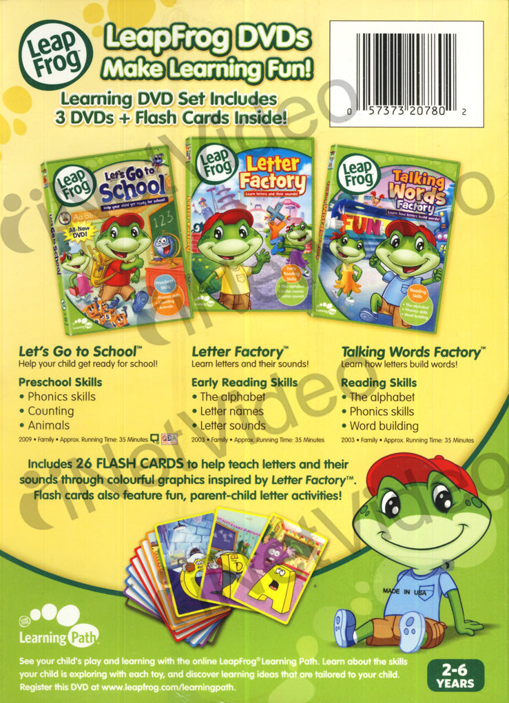 leapfrog letter factory flashcards